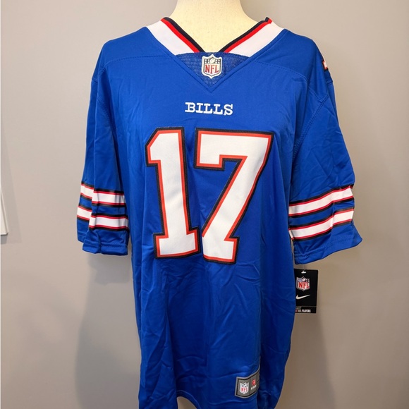 Men’s Small Josh Allen Buffalo Bills Football Jersey NWT - Picture 1 of 4